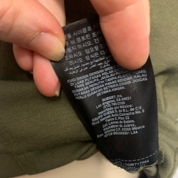 Army Green Guess Dress - Picture 7 of 7